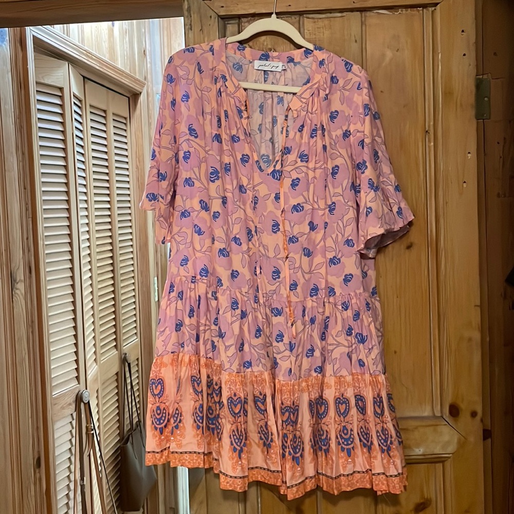 Petal and Pup Flowy Floral Dress